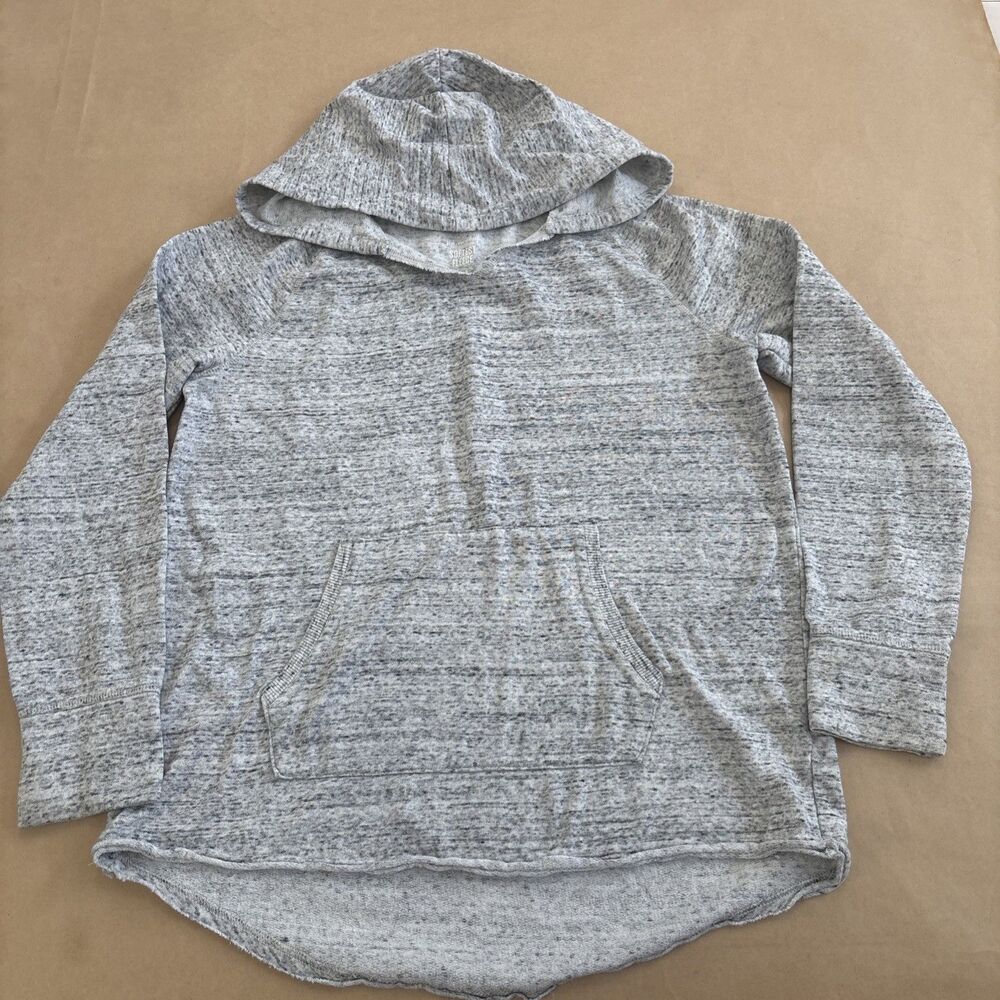 So Clothing Softest Fleece Size Large Heather Grey Hoodie